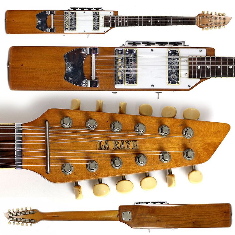 Guitar Blog Vintage 19667 LaBaye 2x4 XII 12string solidbody